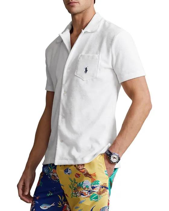 Short Sleeve Terry Camp Shirt