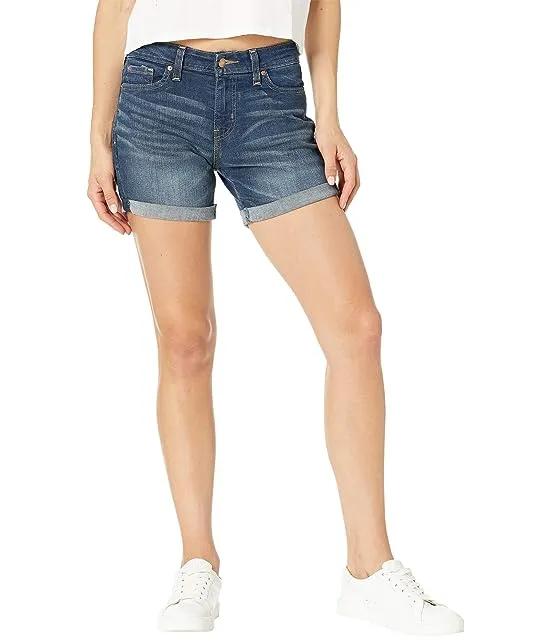 Signature by Levi Strauss & Co. Gold Label Mid-Rise 5" Cuffed Shorts