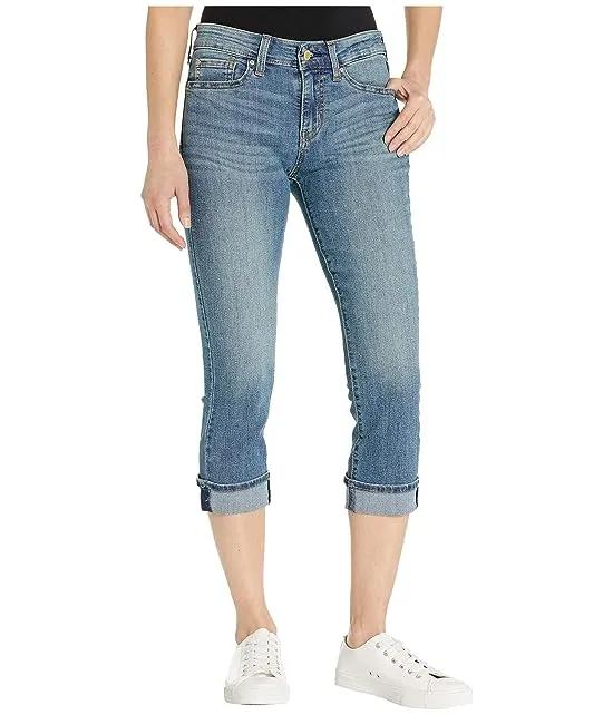 Signature by Levi Strauss & Co. Gold Label Mid-Rise Capri Jeans