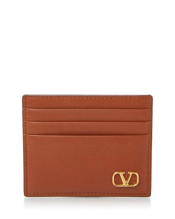 Signature Leather Card Holder