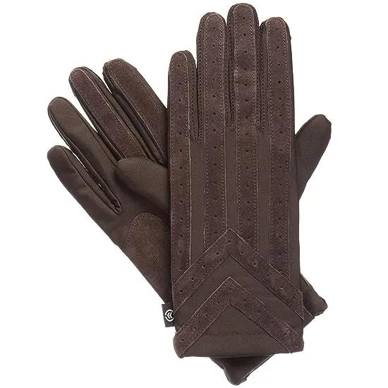 Signature Men's Gloves, Spandex Stretch with Warm Knit Lining