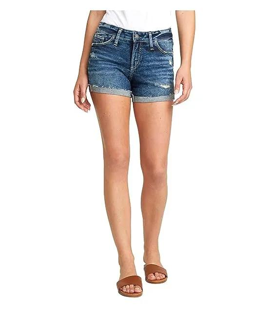 Silver Jeans Co. Suki Mid-Rise Curvy Fit Shorts L53960SGX351