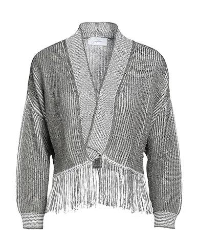 Silver Knitted Cardigan