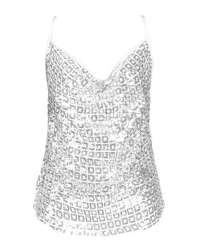 Silver Knitted Top