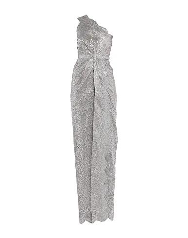 Silver Lace Long dress