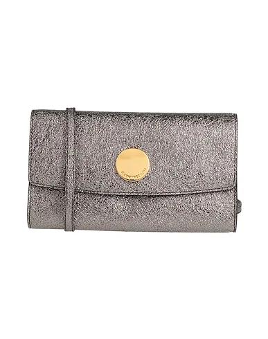 Silver Leather Cross-body bags