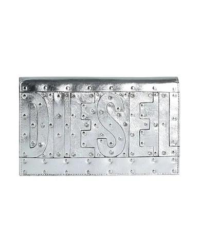 Silver Leather Handbag