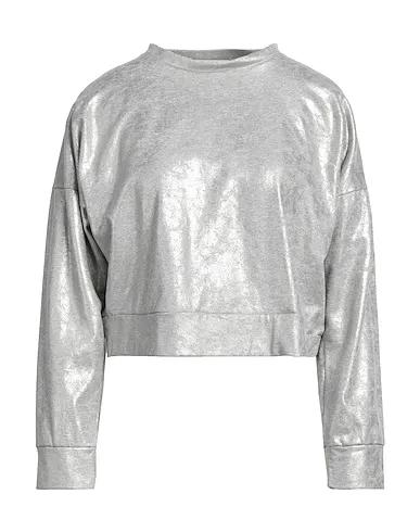 Silver Sweatshirt Sweatshirt
