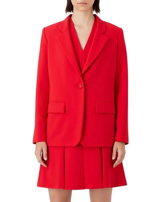 Single Button Blazer