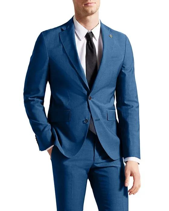 Sioux Navy Sharkskin Suit Jacket