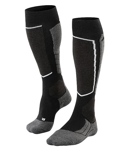 SK2 Wool Intermediate Knee High Skiing Socks 1-Pair