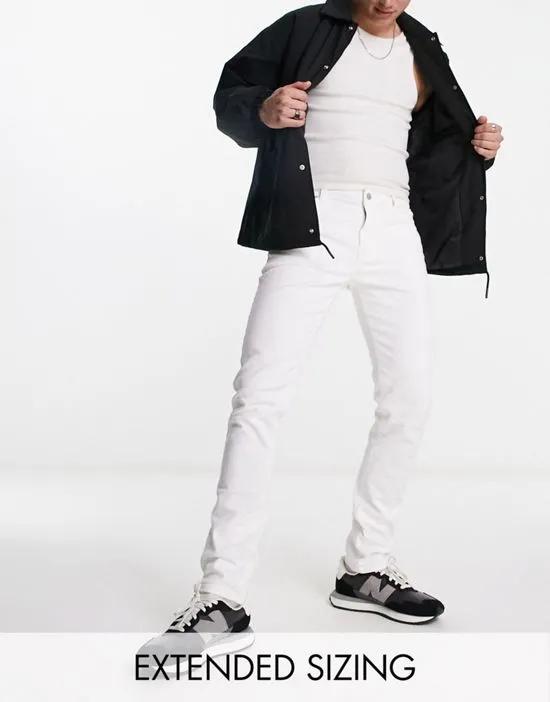 skinny jeans in white