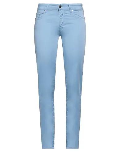 Sky blue Casual pants