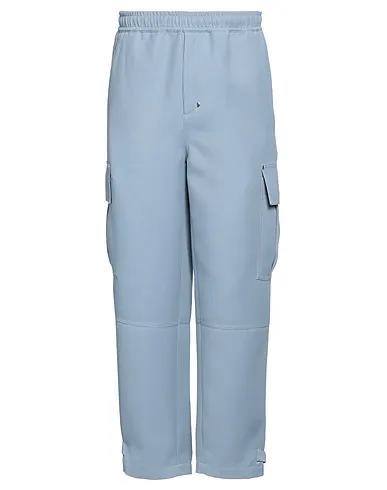 Sky blue Cotton twill Cargo