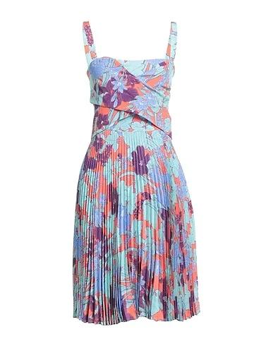 Sky blue Crêpe Midi dress