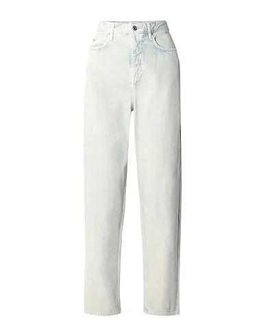 Sky blue Denim Denim pants