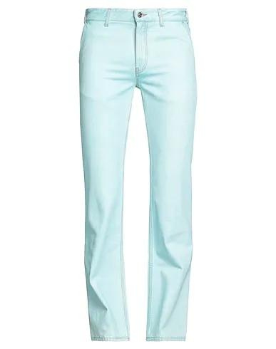 Sky blue Denim Denim pants