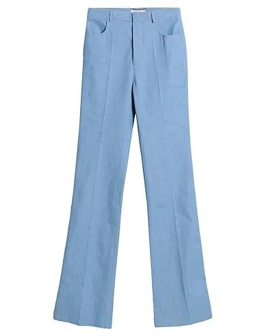 Sky blue Denim Denim pants