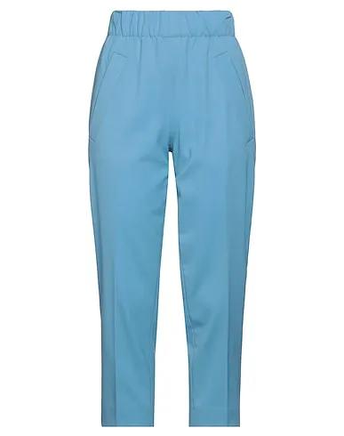 Sky blue Flannel Casual pants