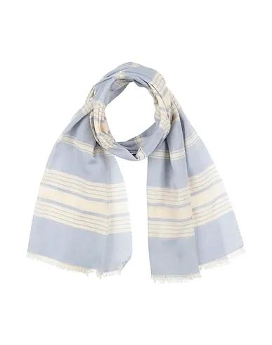 Sky blue Gauze Scarves and foulards