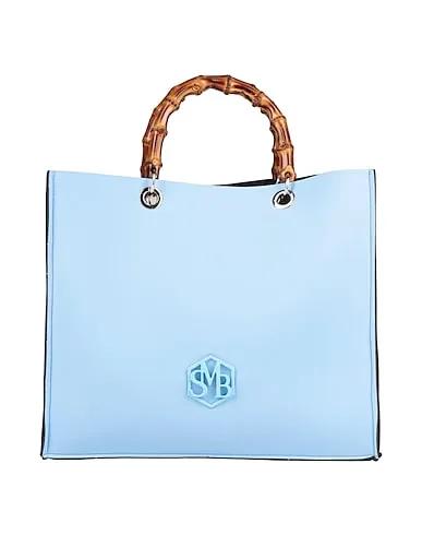 Sky blue Handbag