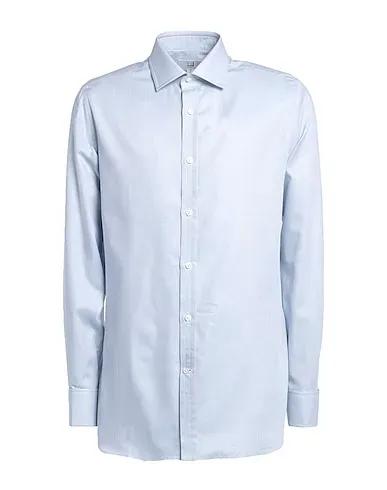 Sky blue Jacquard Patterned shirt