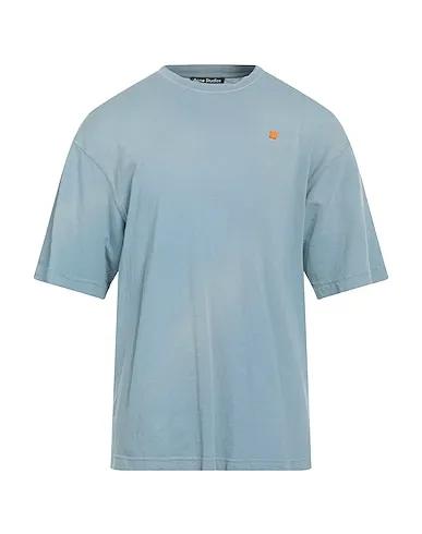 Sky blue Jersey Oversize-T-Shirt