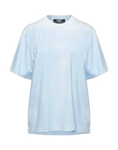 Sky blue Jersey Oversize-T-Shirt