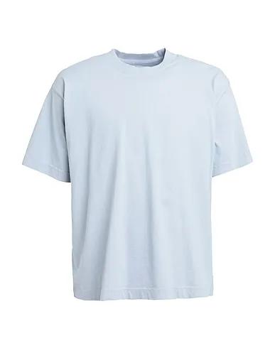 Sky blue Jersey T-shirt OVERSIZED ORGANIC T-SHIRT