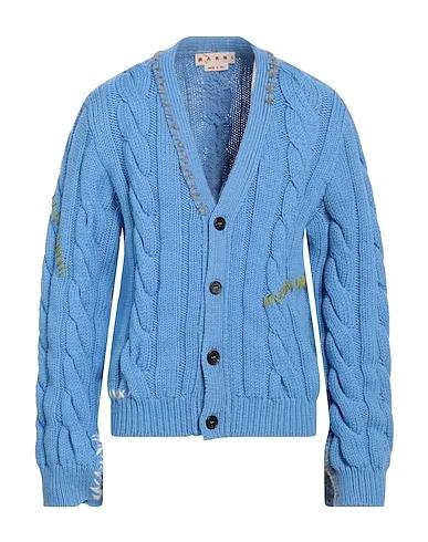 Sky blue Knitted Cardigan