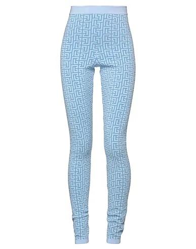 Sky blue Knitted Leggings