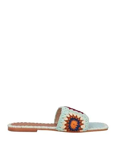 Sky blue Knitted Sandals
