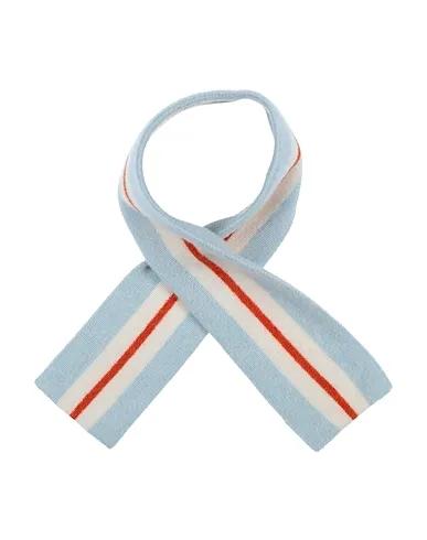 Sky blue Knitted Scarves and foulards