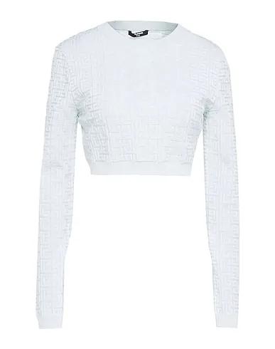 Sky blue Knitted Sweater