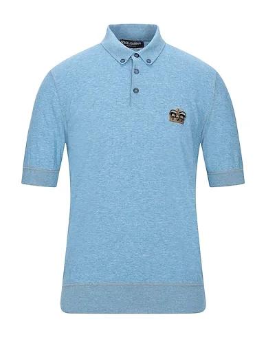 Sky blue Knitted Sweater