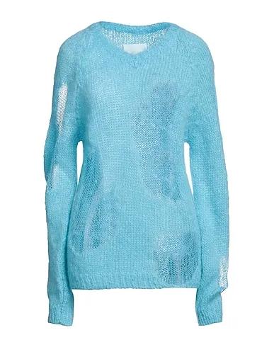 Sky blue Knitted Sweater