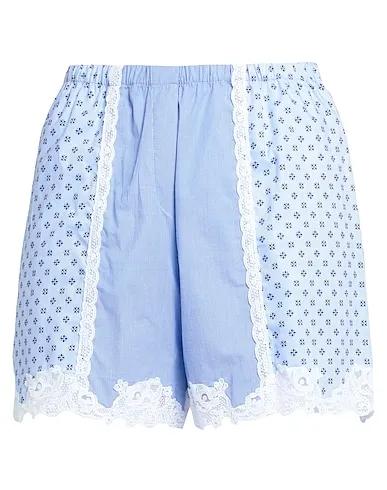Sky blue Lace Sleepwear