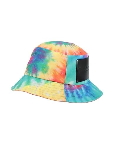 Sky blue Leather Hat