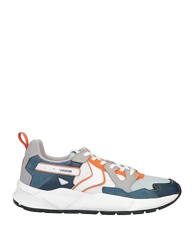 Sky blue Leather Sneakers