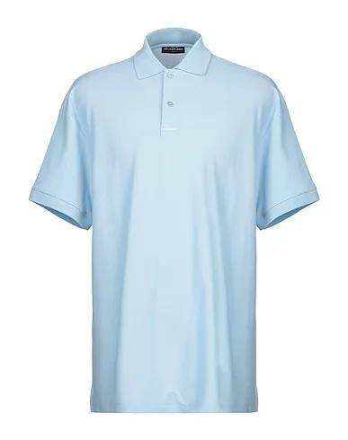 Sky blue Piqué Polo shirt