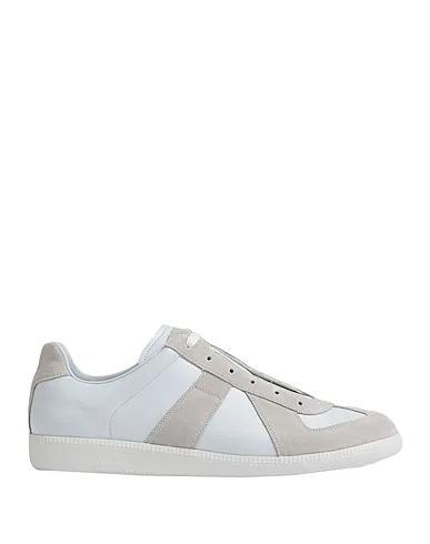 Sky blue Leather Sneakers