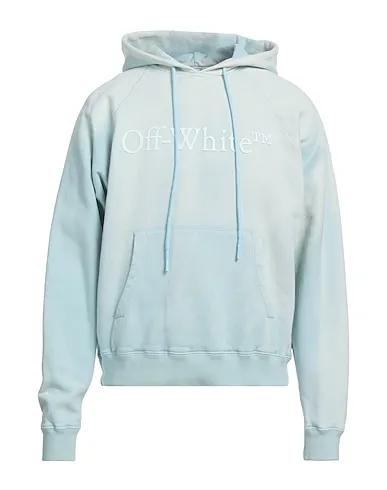 Sky blue Sweatshirt Hooded sweatshirt