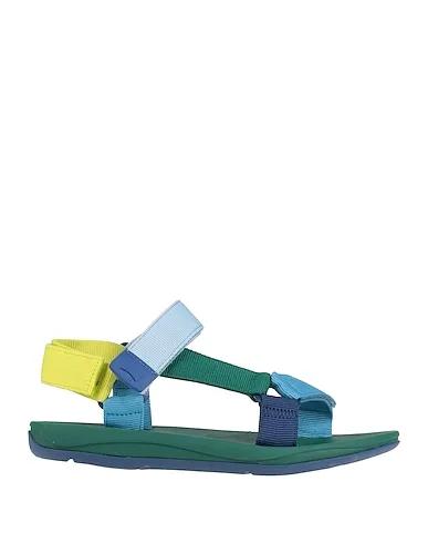 Sky blue Techno fabric Sandals