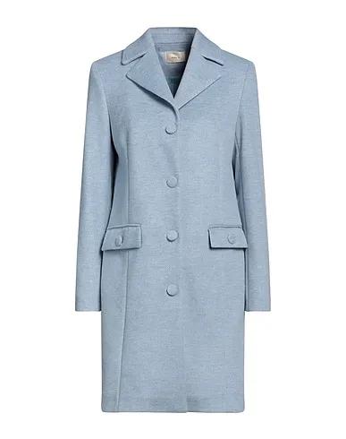 Sky blue Velour Coat