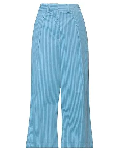 Sky blue Velvet Casual pants