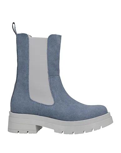 Slate blue Canvas Ankle boot