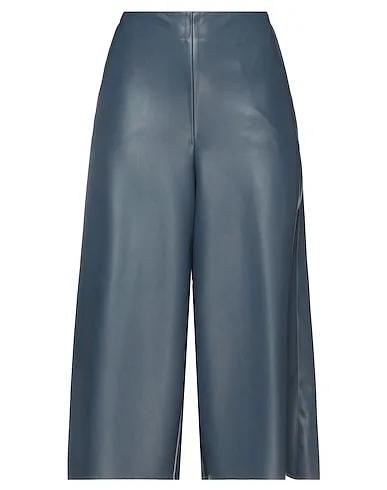 Slate blue Cropped pants & culottes