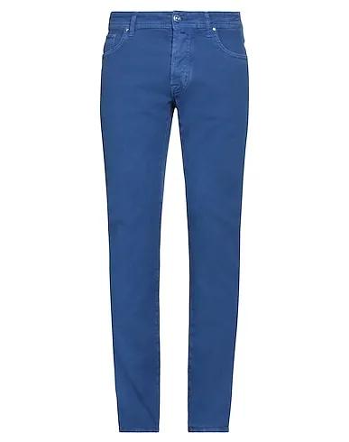 Slate blue Flannel 5-pocket