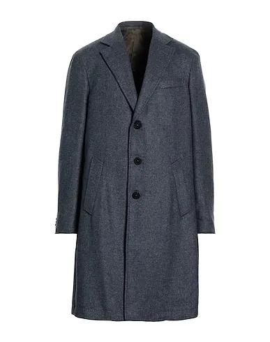 Slate blue Flannel Coat