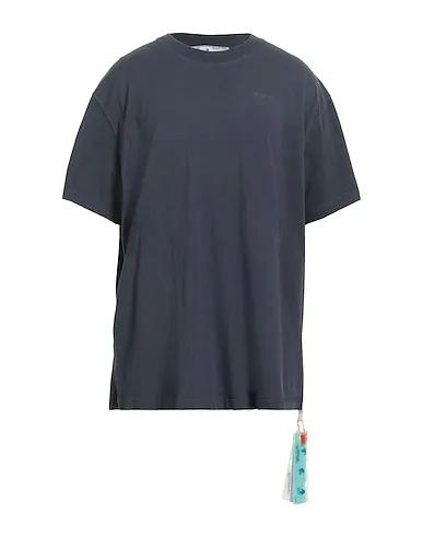 Slate blue Jersey Oversize-T-Shirt